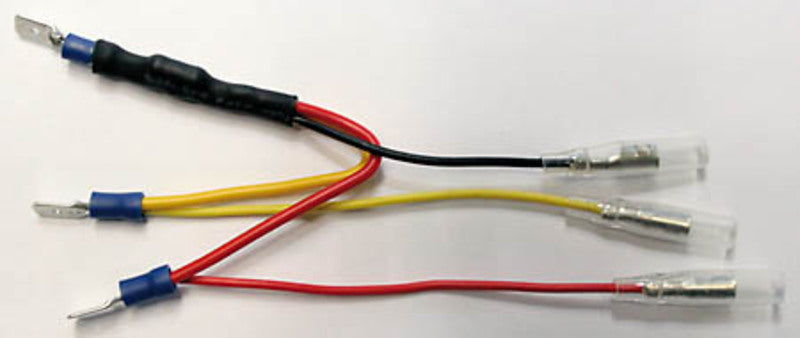 HIGHS RESISTOR LED TAILLIGHTS,PLUG 6,3MM