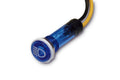 HIGHS HI-BEAM LIGHT BLUE D.12MM