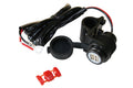 HIGHS USB SOKT, DUST CAP + HOLDER 12V DC