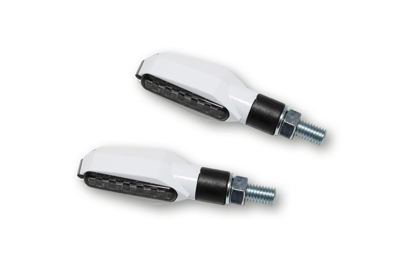 HIGHS LED INDICATR MULTIFACE, SMOKE, WHT