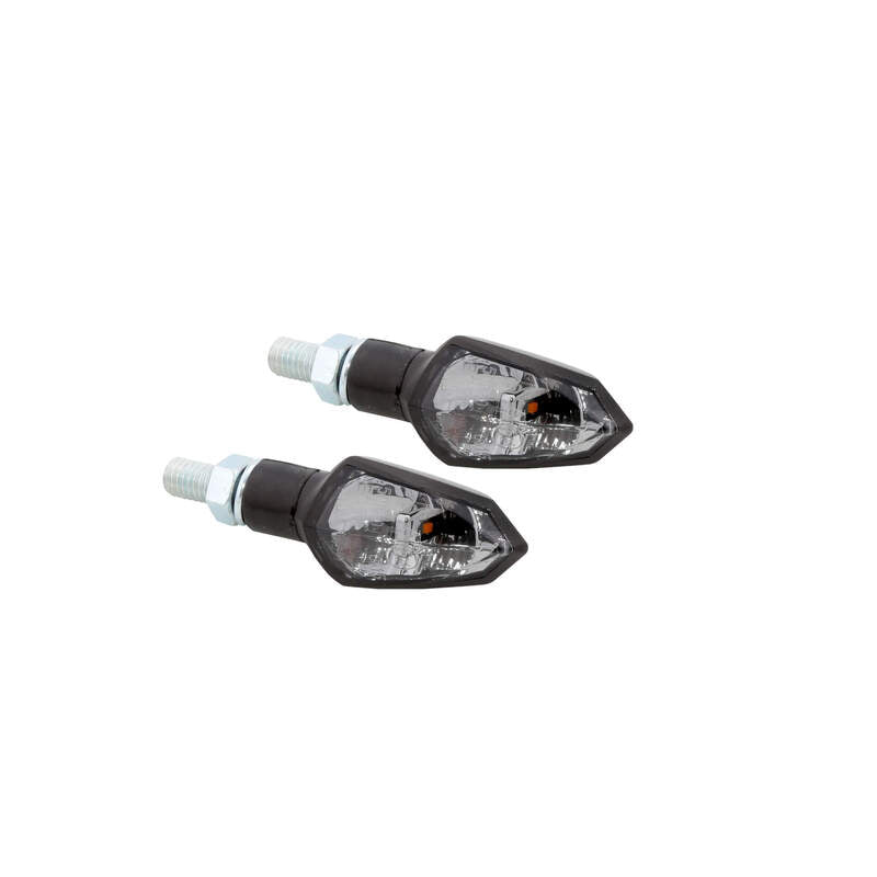 HIGHS LED IND SHIELD-TS BLK SMK PAIR
