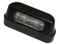 HIGHS LED LICENSE LIGHT ABS BLK E