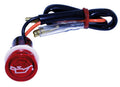 HIGHS OIL DIRECTIVE LIGHT, RED, D. 18 MM