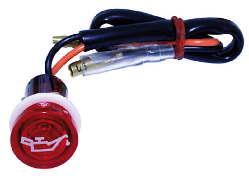 HIGHS OIL DIRECTIVE LIGHT, RED, D. 18 MM