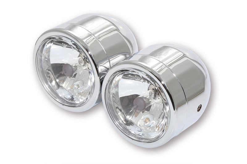 HIGHS TWIN HEADLIGHT H4/H7, CHR