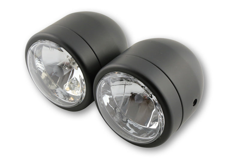 HIGHS TWIN HEADLIGHT H4/H7, BLK