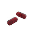 HIGHS REFLEC RED ROUND ADH TAPE 50X22MM
