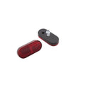 HIGHS REFLECTOR RED ROUND M5 50X22MM