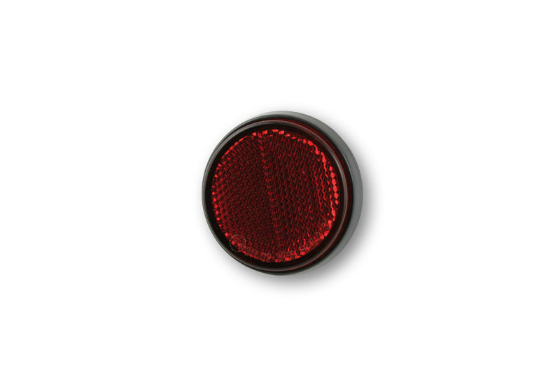 HIGHS REFLECTOR ROUND RED M5 Ø60X12MM