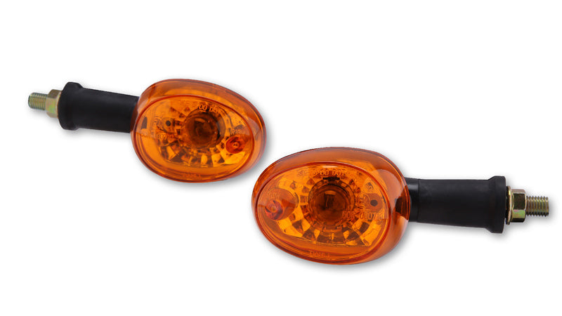 HIGHS INDICATOR OVAL BLK LONG PAIR