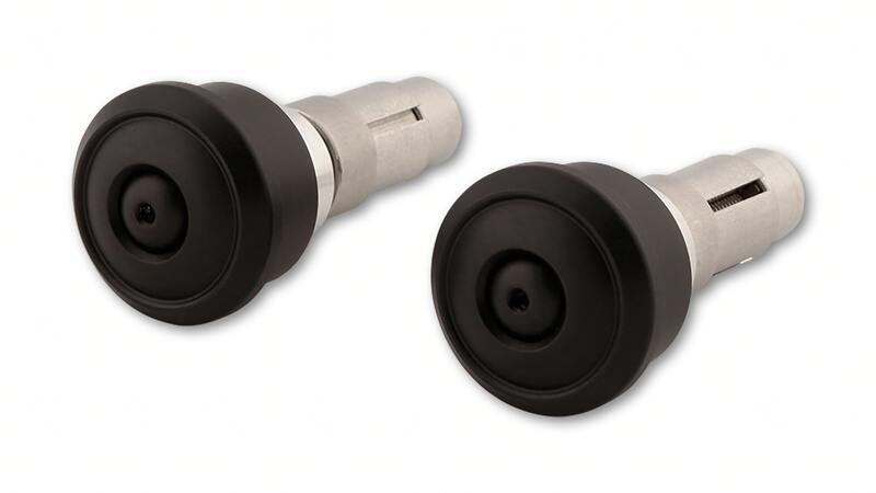 HIGHS RETRO HANDLEBAR WEIGHTS, BLK