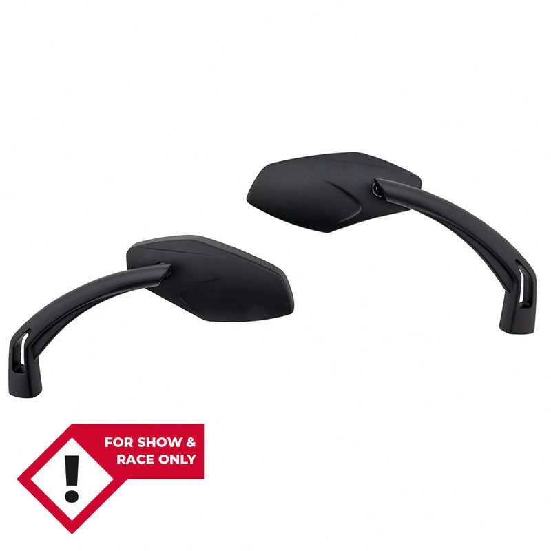 HIGHS MIRROR LUCA, ALU, PAIR, BLK