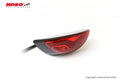 KOSO LED-TAILLIGHT, RED GT-03, E-MARK.