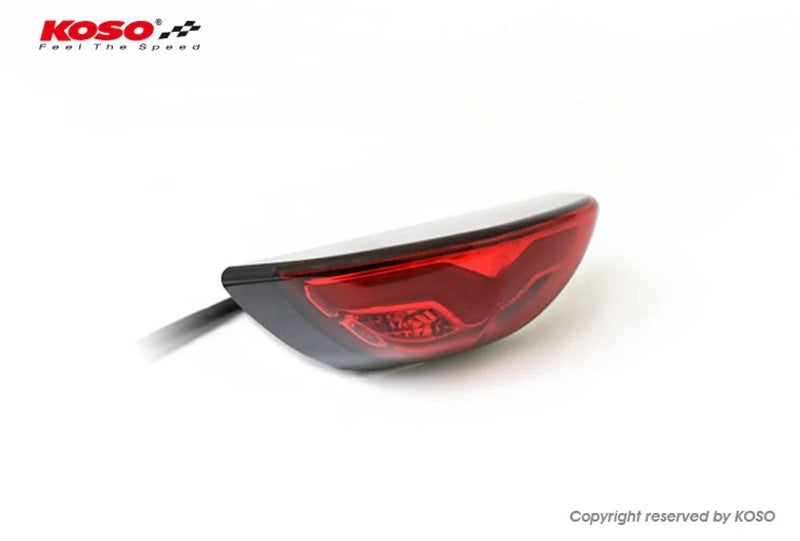 KOSO LED-TAILLIGHT, RED GT-03, E-MARK.