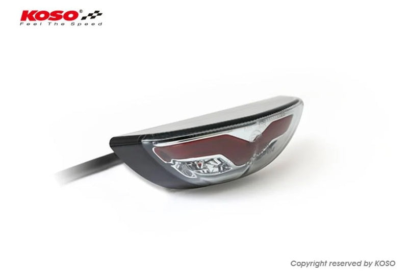 KOSO LED-TAILLIGHT, SMOKE GT-03, E-MARK.