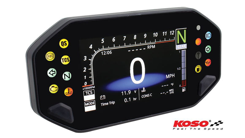 KOSO DIGI MULTI COCKPIT RX-4 MT07/09