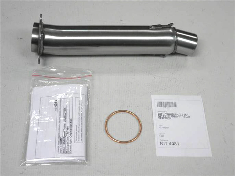 IXIL PIPE T955I DAYTONA/SPEED TRIPLE 98-