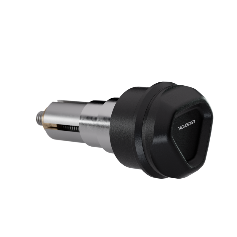 HIGHS VENTURA-LS HANDLE BAR END, BLK