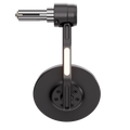 HIGHS CONERO BLK EDT BAR END MIR W LED