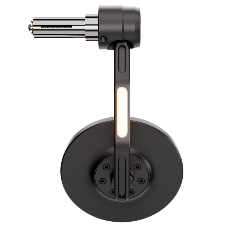 HIGHS CONERO BLK EDT BAR END MIR W LED