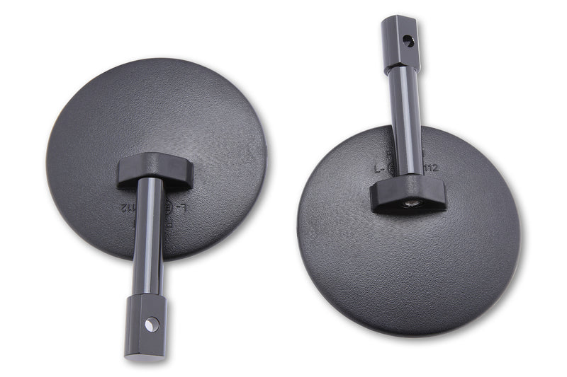 HIGHS H-SMART BAR-END MIR ROUND BLK