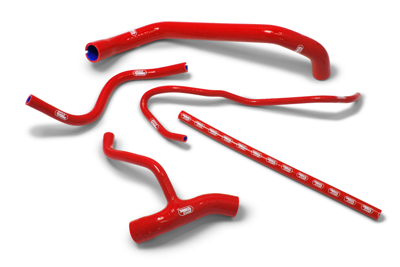 SAMCO HOSES RADIATOR APR-18, RED