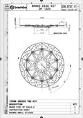 BREMB BRAKE DISC SUPERSPORT 208973711