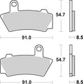 BREMB BRAKE PADS 07BB41SP SINTER METAL