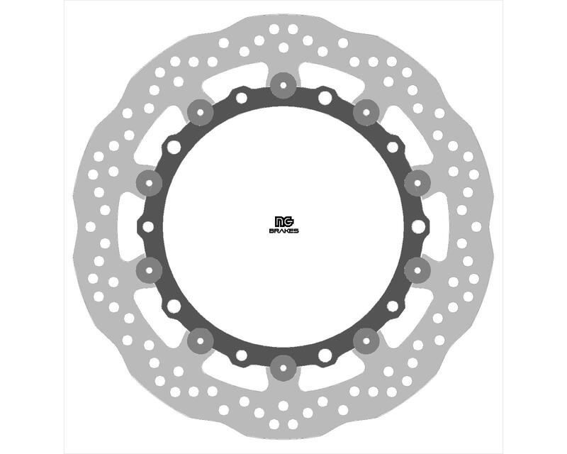 NG BRAKE DISC ROUND 2091XG