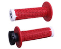 ODI GRIP NOMAD D3O LOCK ON, RED/WHT