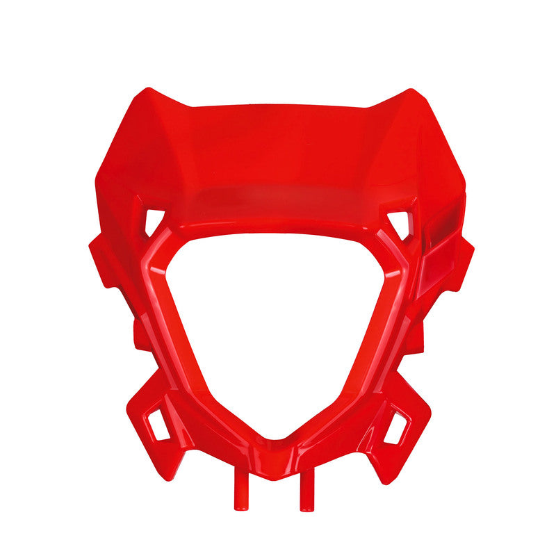 POLIS PLASTIC HEADLIGHT MASK, RED