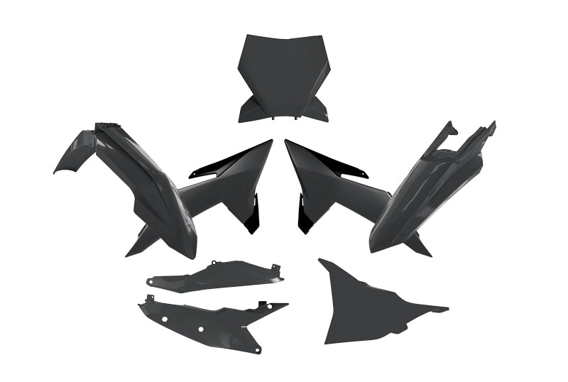 RTECH PLASTIC KIT 6 PCS, BLK