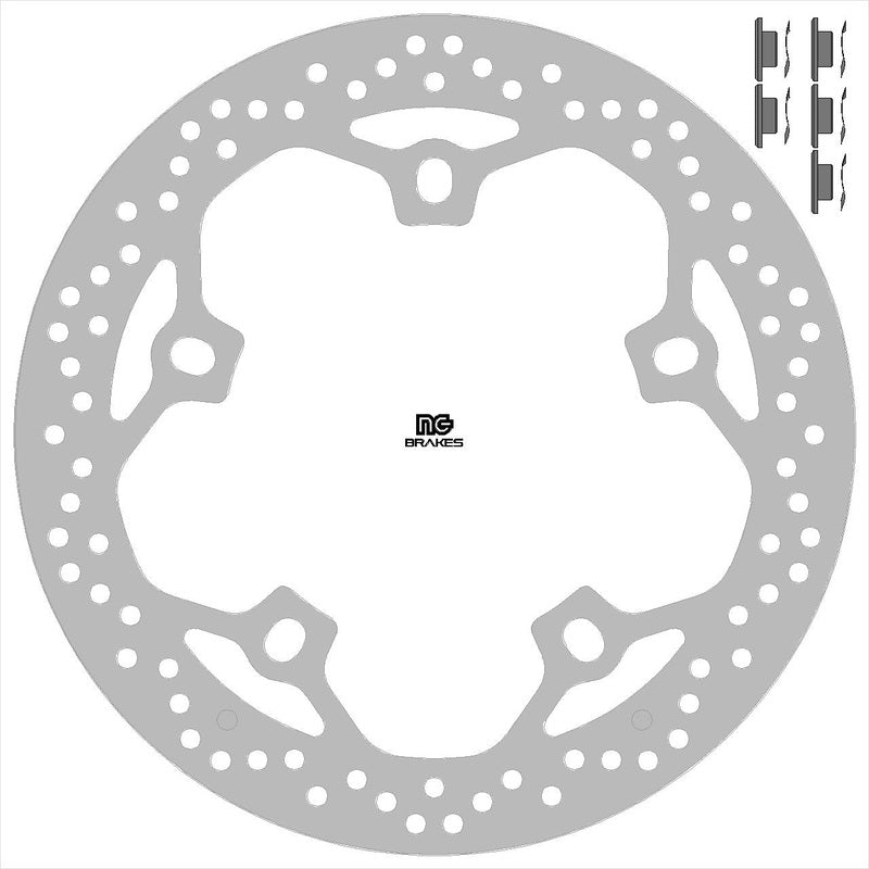 NG BRAKE DISC ROUND 2230
