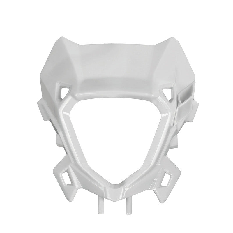 POLIS PLASTIC HEADLIGHT MASK, WHT