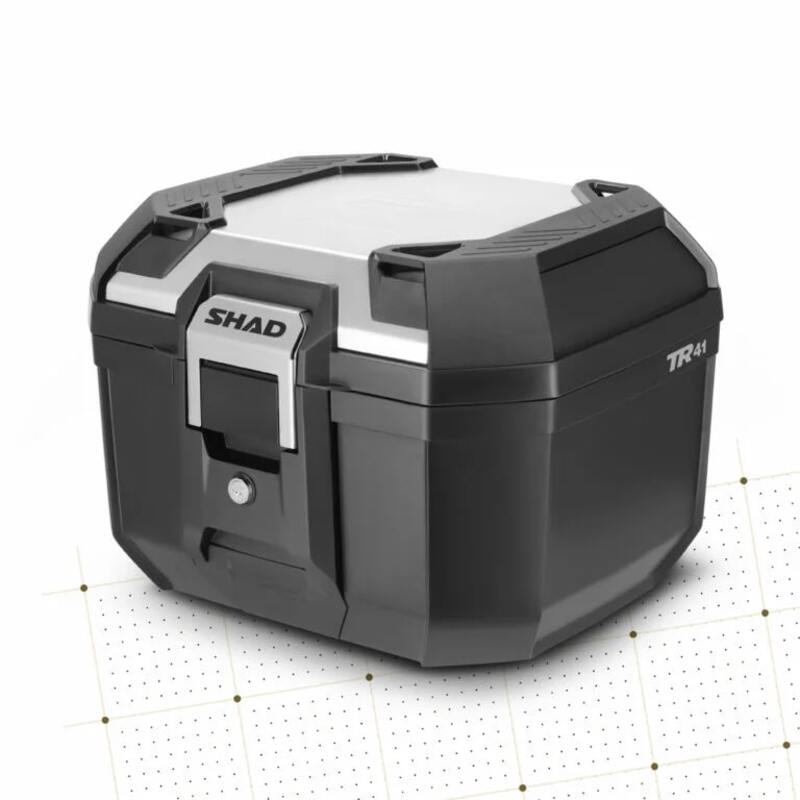 SHAD TOP CASE TERRA 41 BLACK / ALU COVER