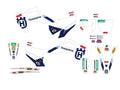 BBIRD STICKERS REPLICA HUSQ 25, MLT