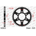 AFAM RR SPROC 525 STEEL ST 50903, 49