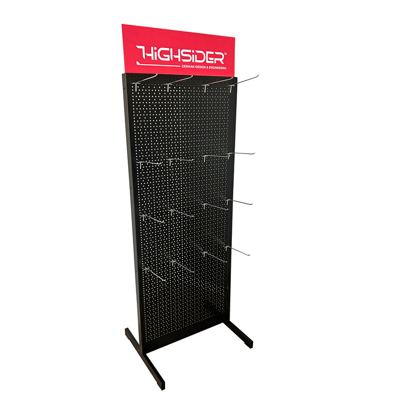 HIGHSIDER DISPLAY PERF. WALL, 1-SIDED