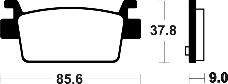 TECNI BRAKE PADS ME497 ORGANIC