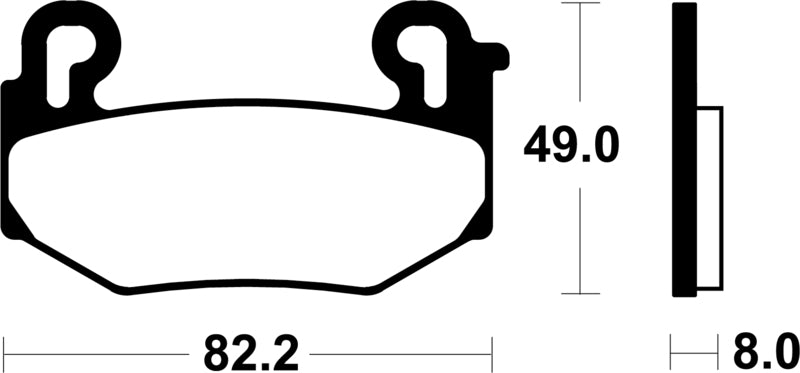 TECNI BRAKE PADS MF504 SINTERED