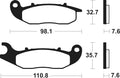 TECNI BRAKE PADS MF359 SINTERED