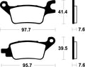 TECNI BRAKE PADS ME510 ORGANIC