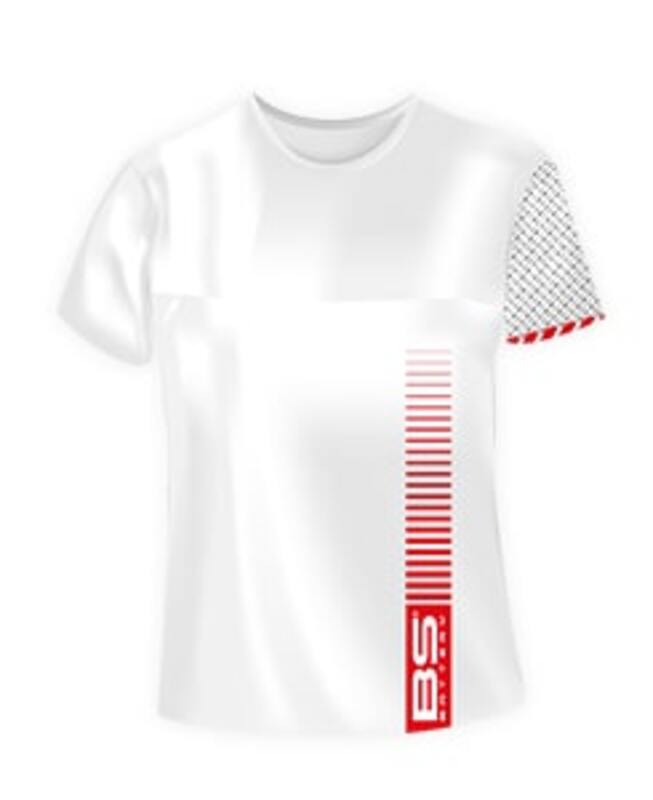 BSBAT T-SHIRT BS FACTORY WHT, XXL, 2XL