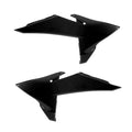 POLIS RADIATOR SCOOPS, BLK/BLK