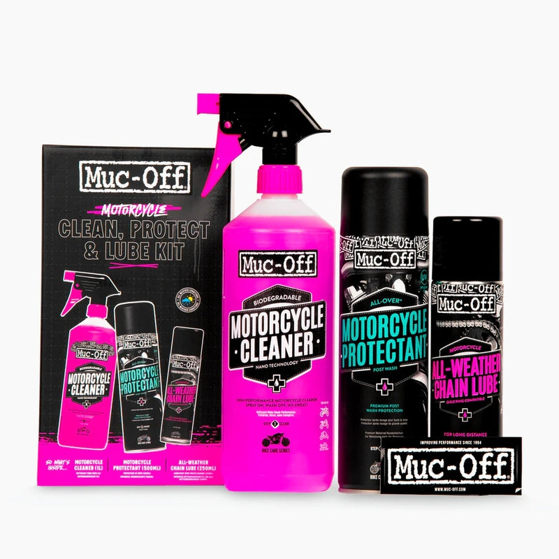 MUOFF CLEAN, PROTECT & LUBE KIT
