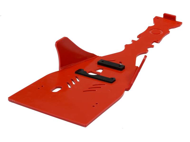 AXP SKID PLATE HDPE 8MM, RED