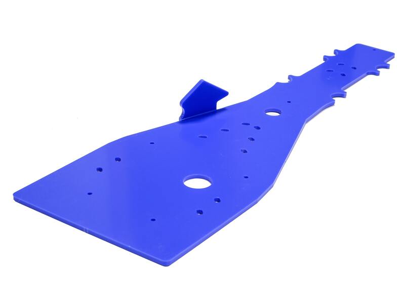 AXP SKID PLATE HDPE 8MM, BLU