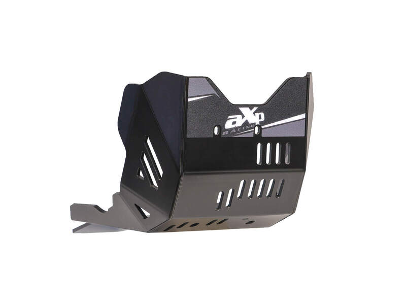 AXP SKID PLATE ADV HDPE 8MM, BLK