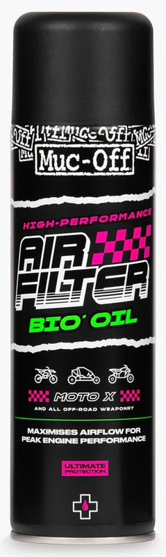 MUOFF AIR FILTER OIL AEROSOL 500ML