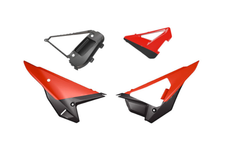 RTECH REVOLUTION SIDE PANELS KIT, RED